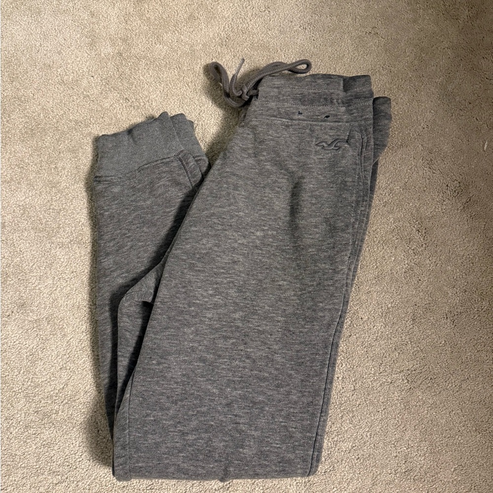 Hollister xs Gray Jogger Sweatpants